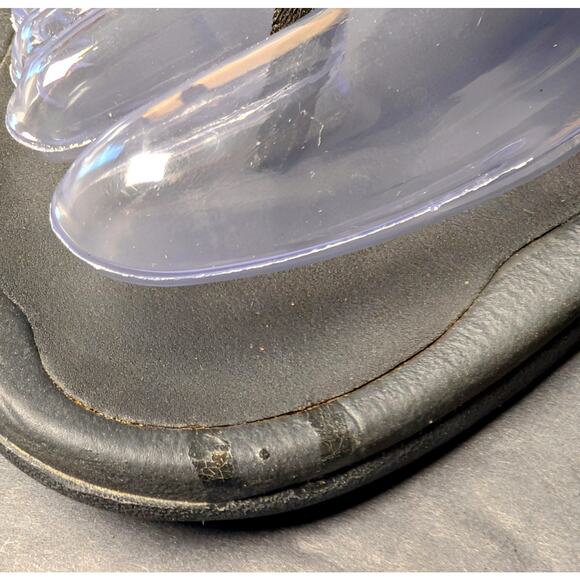 Olukai Ohana Black Thong Sandals WOMENS SIZE 8 Flip Flops Casual Summer Beach - Picture 3 of 9